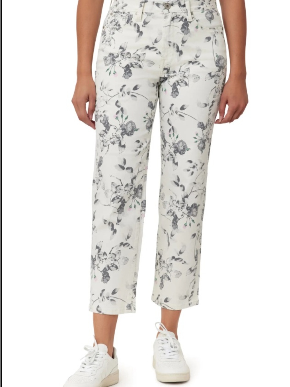 Kensie High Rise Slim Straight Crop Jean NWT - Picture 1 of 10